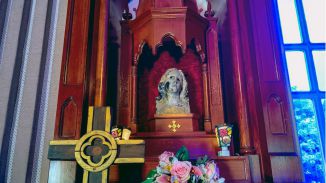 La Virgen inspirada en un Murillo que sobrevivió al bombardeo de Nagasaki