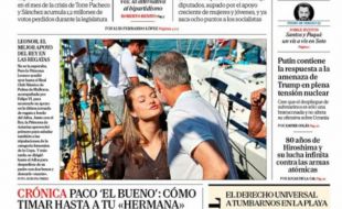 Las portadas de este domingo