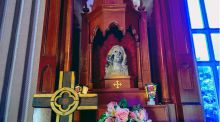 La Virgen inspirada en un Murillo que sobrevivió al bombardeo de Nagasaki