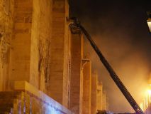 Colapsa el techo de la capilla donde se originó el incendio en la Mezquita de Córdoba