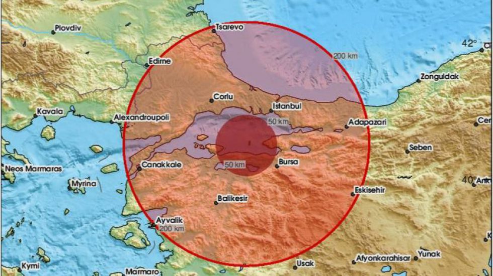 Un terremoto de magnitud 6,1 sacude el noroeste de Turquía
