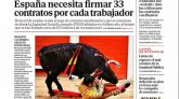 Las portadas de los periódicos de este lunes