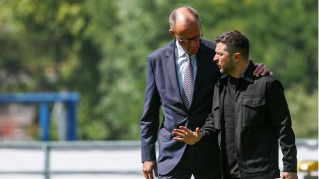 Zelenski llega a Berlín para participar en la ronda de contactos de líderes europeos