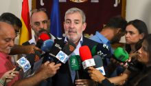 Clavijo traslada su desconfianza sobre el Gobierno antes de reunirse con Sánchez