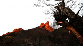 Cuatro militares de la UME, heridos por quemaduras en el incendio leonés de Yeres