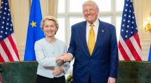 El superávit comercial de la Unión Europea con EEUU se desplomó un 48,1% en junio