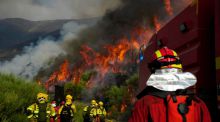 Optimismo en los mandos de lucha contra el fuego, tras días de desesperanza