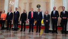 Trump insiste ante Zelenski y los líderes europeos en la tesis de Putin de 'intercambios de territorio' en Ucrania