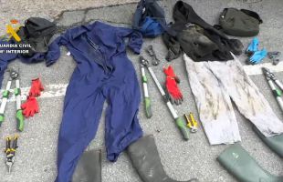 Tres detenidos por el robo de más de dos toneladas de cable de cobre en La Rioja