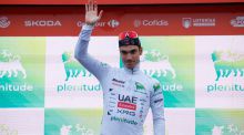 Vuelta España. El UAE de Juan Ayuso reina en la crono de Figueres