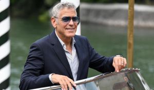George Clooney, ausente en la presentación de su película en Venecia por una sinusitis