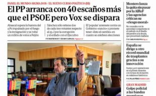 Las portadas de este lunes