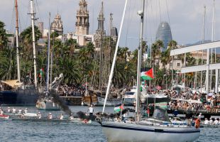 La Flotilla que pretendía romper el asedio vuelve a partir hacia Gaza