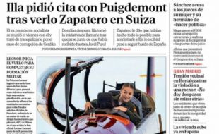 Las portadas de este martes