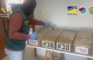 Intervenidas más de dos toneladas de cocaína en Galicia