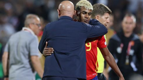 De la Fuente valora la comparación entre Lamine Yamal y Arda Güler