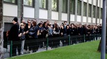 Milán da el último adiós al 'rey' de la moda, Giorgio Armani