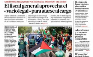 Las portadas de este miércoles