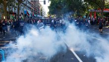 Sindicatos policiales denuncian que no pudieron actuar por 'conveniencia política'