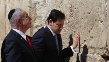 Netanyahu, junto a Rubio: 'Nos apoyamos ante los gobiernos débiles que nos presionan'