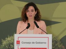 Ayuso acusa a Sánchez de alentar un 'boicot revolucionario' para mantenerse en el poder