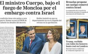 Las portadas de los periódicos de este jueves