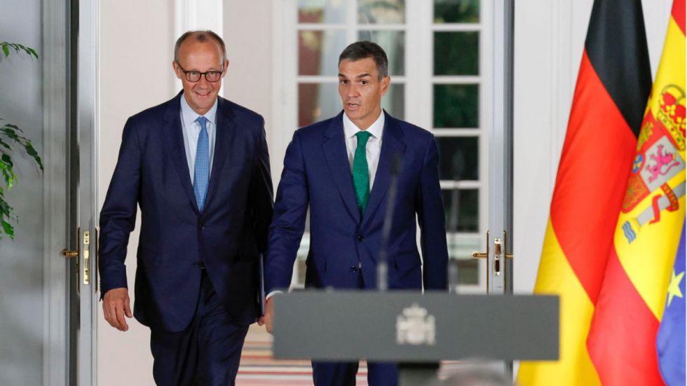 Merz recalca ante Sánchez que se puede criticar al Gobierno israelí pero no incitar al odio contra los judíos