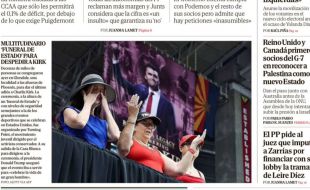 Las portadas de los periódicos de este lunes