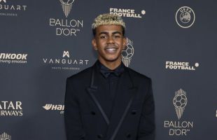 La alfombra roja del Balón de Oro en París