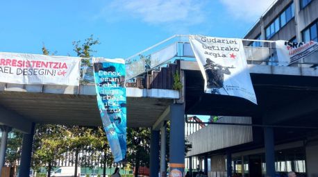 Fundación Buesa denuncia la exhibición de carteles a favor de Eta en la universidad vasca