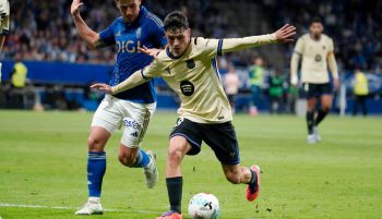 LaLiga. Remontada del Barcelona en Oviedo con cabeza