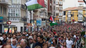 Miles de personas se manifiestan en España y Europa en defensa de la Flotilla