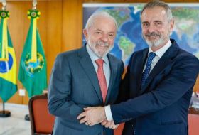 Marc Murtra se reúne con el presidente de Brasil, Lula da Silva