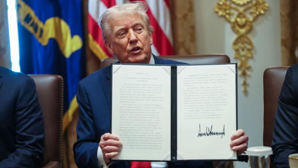 “Pusimos fin a la guerra en Gaza y, de forma mucho más amplia, creamos paz. Creo que va a ser una paz duradera, ojalá una paz eterna para Oriente Próximo”.