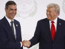 Trump pregunta a Sánchez si España 'trabaja ya en aumentar su gasto militar'