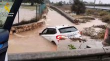 Las fuertes lluvias de Alice causan incidencias en Baleares y en la Comunidad Valenciana