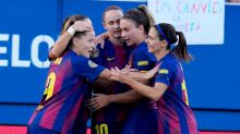 Liga F. El Barcelona mantiene el invicto y el Real Madrid golea