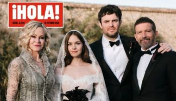 Las portadas de las revistas del corazón: las imágenes de la boda de Stella Banderas