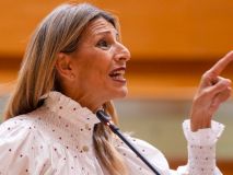 El lapsus de Yolanda Díaz en el Senado: 'Queda Gobierno de corrupción para rato'