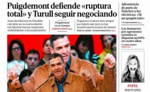 Las portadas de los periódicos de este lunes