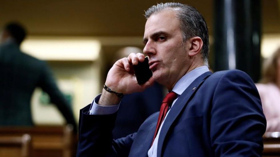 Vox aparta a Ortega Smith como portavoz adjunto en el Congreso