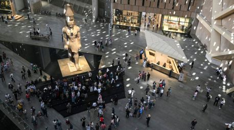 Asombro y admiración en la esperada apertura del Gran Museo Egipcio