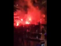 Máxima tensión en Vallecas tras una noche de violentos altercados entre los ultras del Rayo y los del Lech Poznan