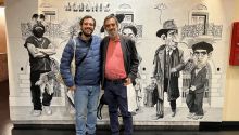 El cine español visto por los ojos de Idígoras: los murales del Albéniz