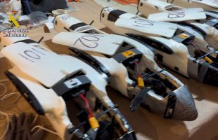 Desmantelada una red que usaba drones para introducir hachís en España desde Marruecos