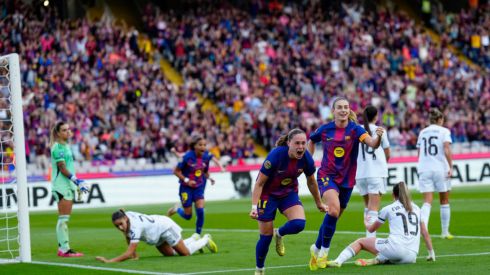 Liga F. El Barcelona golea al Madrid