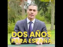 El PSOE presume de los dos años de Gobierno de Sánchez con un vídeo de autobombo