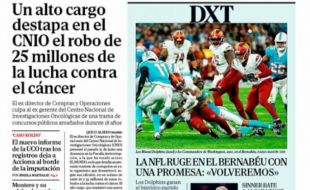 Las portadas de los periódicos de este lunes, 17 de noviembre