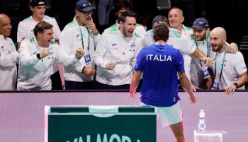 Copa Davis. Italia sabe vivir sin Sinner: arrolla a Austria y accede a semifinales