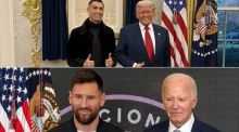 Trump elige a Ronaldo y los demócratas, a Messi: los vídeos de la batalla política futbolera en EE.UU.